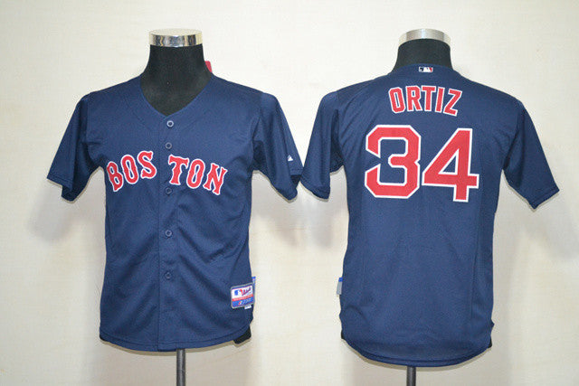 Ortiz Boston Red Sox blue jersey