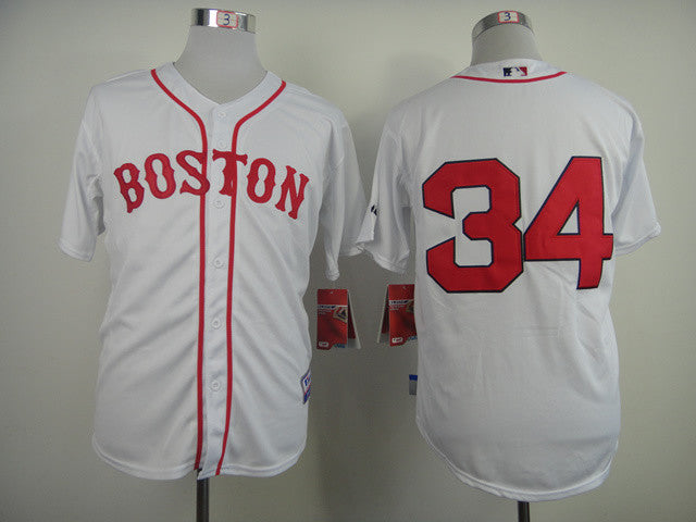 Ortiz Boston Red Sox white jersey