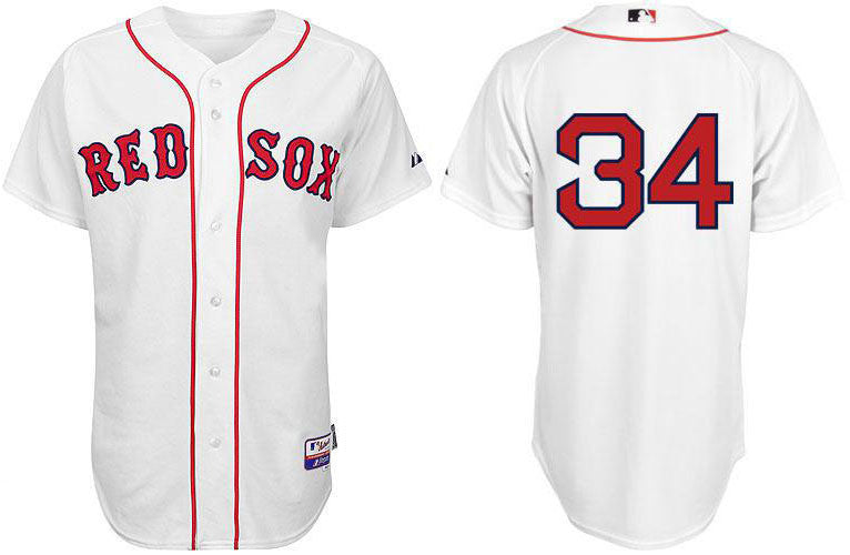 Ortiz Boston Red Sox white jersey