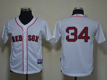 Ortiz Boston Red Sox white jersey