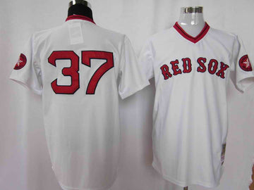 Boston Red Sox white jersey