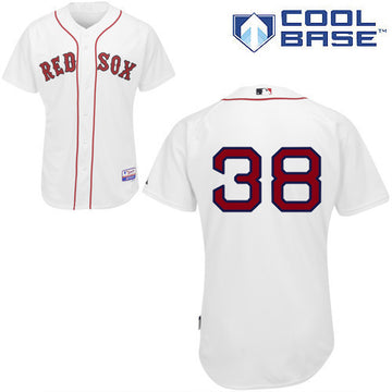 Rusney Castillo Boston Red Sox white jersey