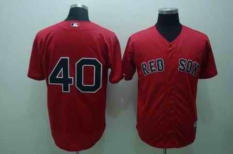 Lackey Boston Red Sox red jersey