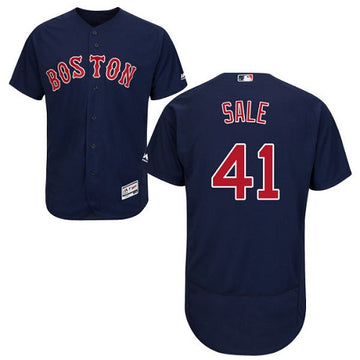 Chris Sale Boston Red Sox navy jersey