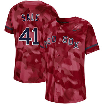 Chris Sale Boston Red Sox red Fashion jersey