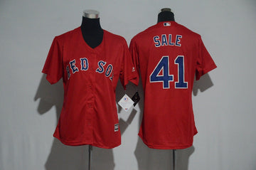 Chris Sale Boston Red Sox red jersey