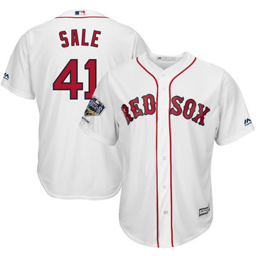 Chris Sale Boston Red Sox white Home jersey