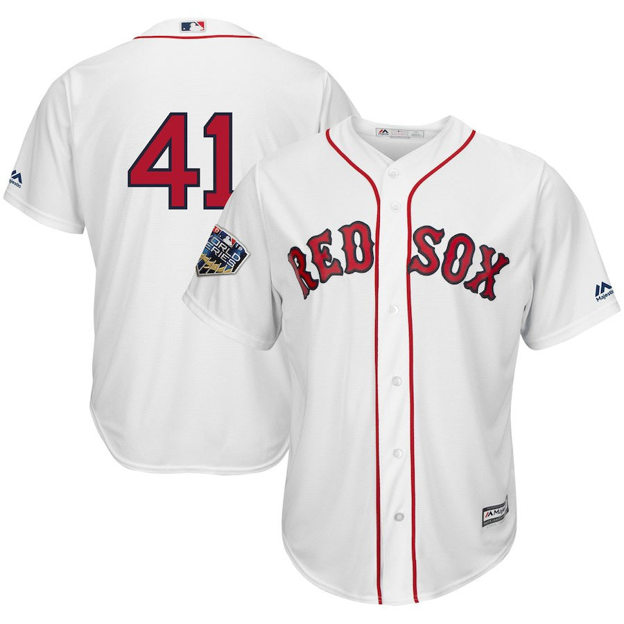 Chris Sale Boston Red Sox white jersey