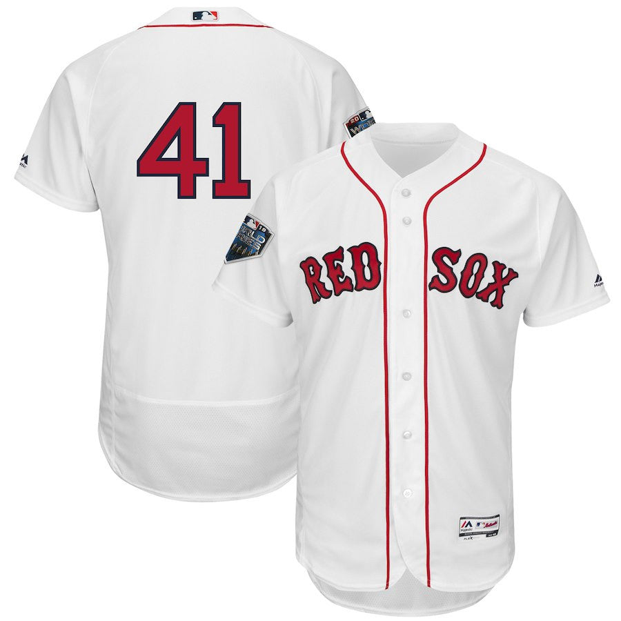 Chris Sale Boston Red Sox white jersey
