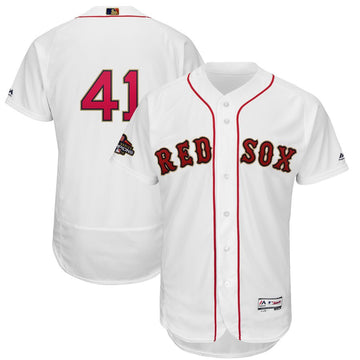 Chris Sale Boston Red Sox white jersey