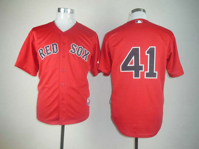 Lackey Boston Red Sox red jersey