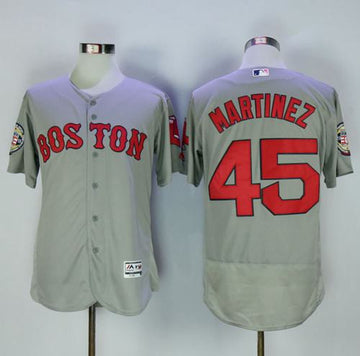 Pedro Martinez Boston Red Sox grey Authentic jersey