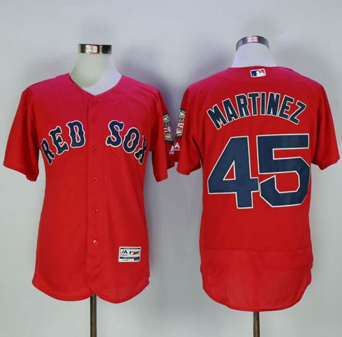 Pedro Martinez Boston Red Sox red Authentic jersey