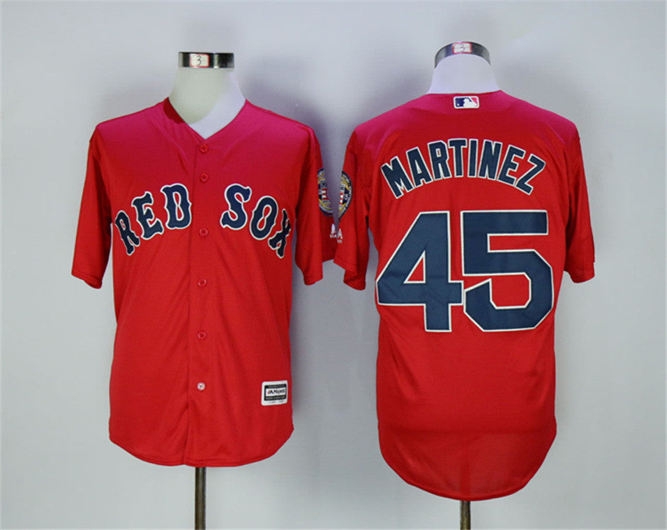 Pedro Martinez Boston Red Sox red jersey