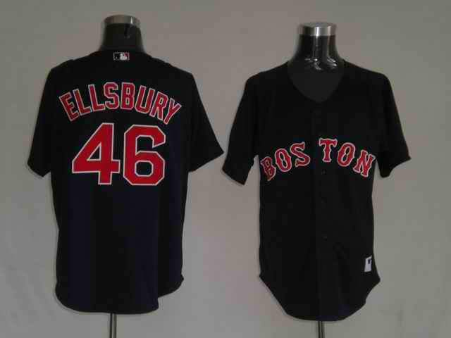Jacoby Ellsbury Boston Red Sox black jersey