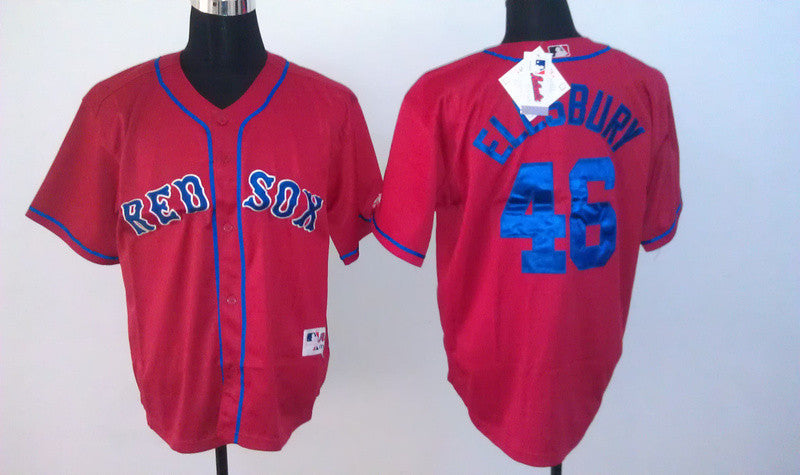Jacoby Ellsbury Boston Red Sox red jersey