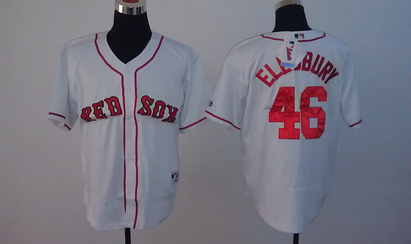 Jacoby Ellsbury Boston Red Sox white jersey