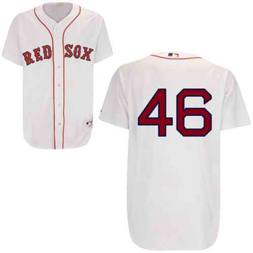 Boston Red Sox white jersey