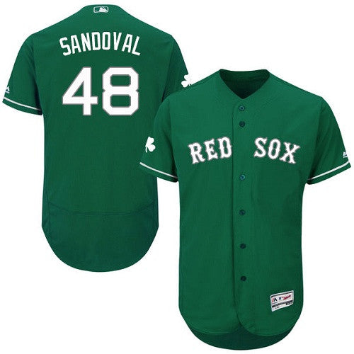 Pablo Sandoval Boston Red Sox green jersey
