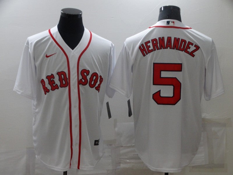 Enrique Hernandez Boston Red Sox white jersey