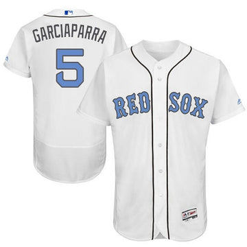 Nomar Garciaparra Boston Red Sox white jersey