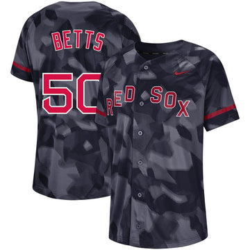 Mookie Betts Boston Red Sox black Fashion jersey