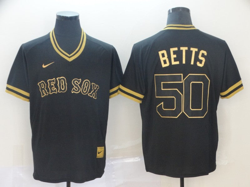 Mookie Betts Boston Red Sox black Legend jersey