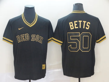 Mookie Betts Boston Red Sox black Legend jersey