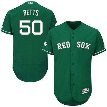 Mookie Betts Boston Red Sox green jersey