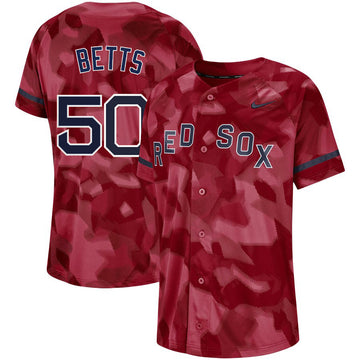 Mookie Betts Boston Red Sox red Fashion jersey