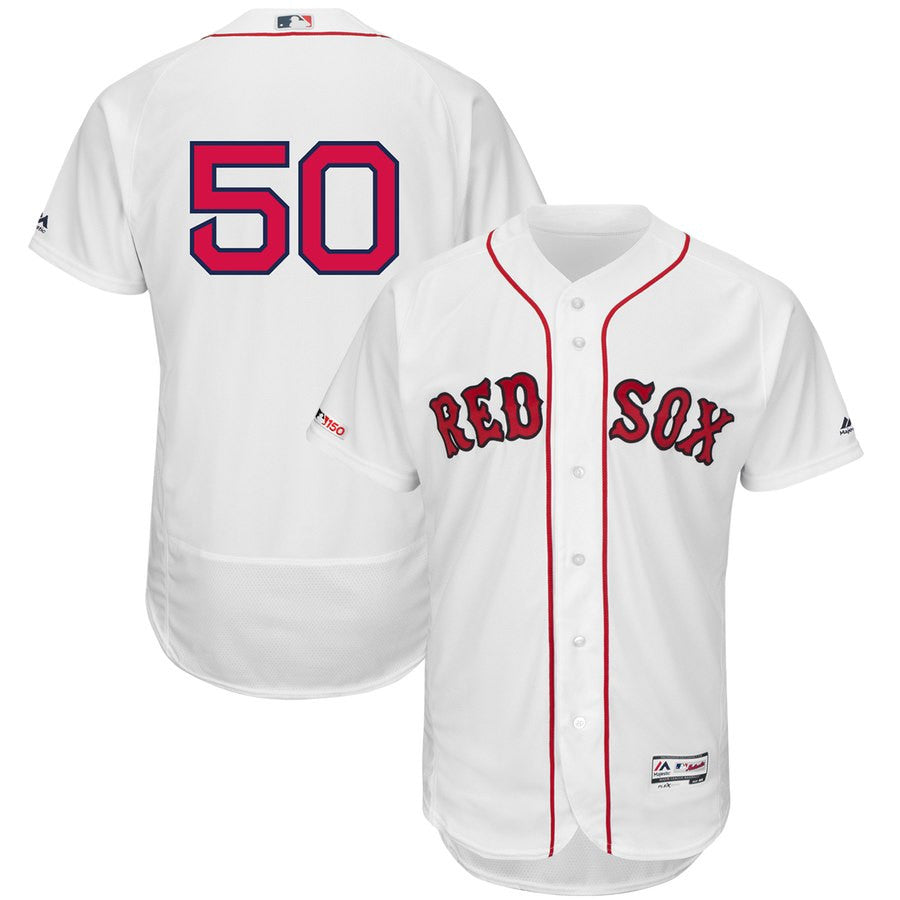Mookie Betts Boston Red Sox white jersey