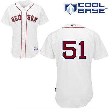 Edwin Escobar Boston Red Sox white jersey