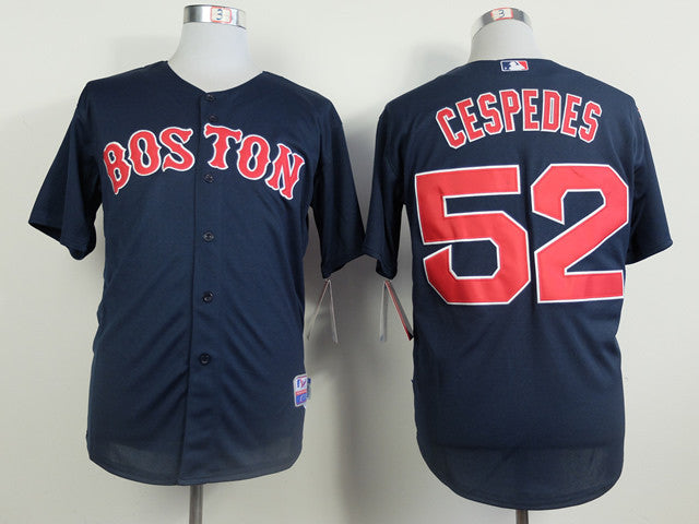 Cespedes Boston Red Sox blue jersey