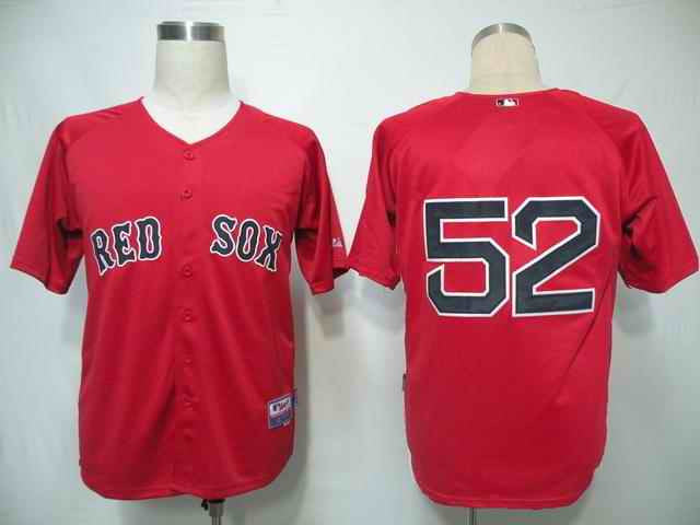 Jenks Boston Red Sox red jersey