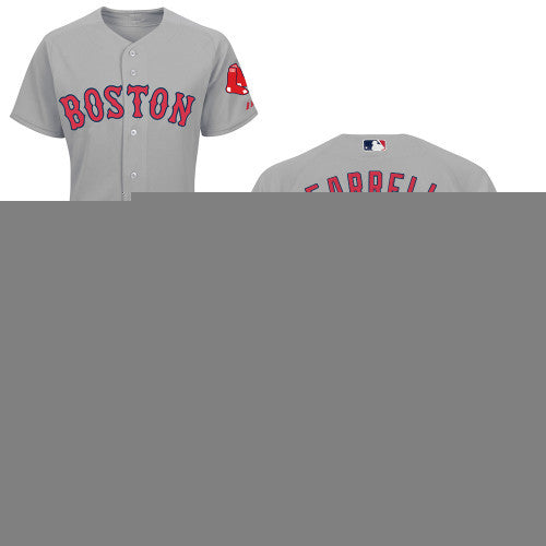 John Farrell Boston Red Sox grey jersey