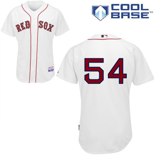Edward Mujica Boston Red Sox white jersey