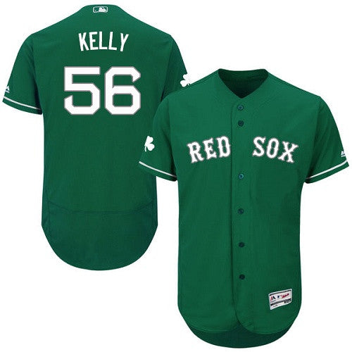 Joe Boston Red Sox green jersey
