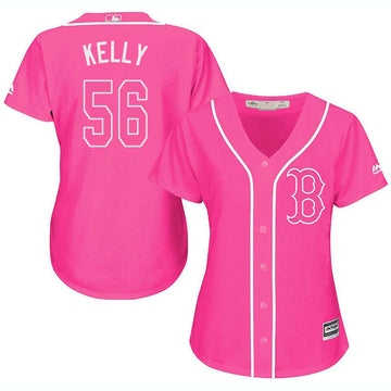 Joe Boston Red Sox pink jersey