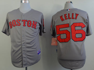 Boston Red Sox grey jersey
