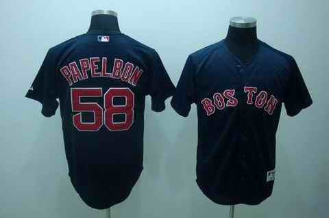 Papelbon Boston Red Sox blue jersey