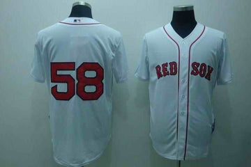 Papelbon Boston Red Sox white jersey