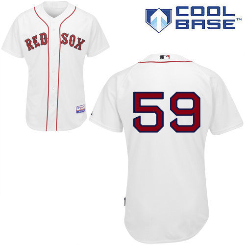 Tommy Laune Boston Red Sox white jersey