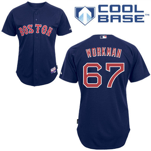 Brandon Workman Boston Red Sox blue jersey
