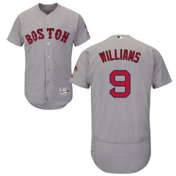Ted Williams Boston Red Sox gray jersey