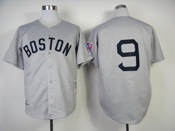 Ted Williams Boston Red Sox grey jersey
