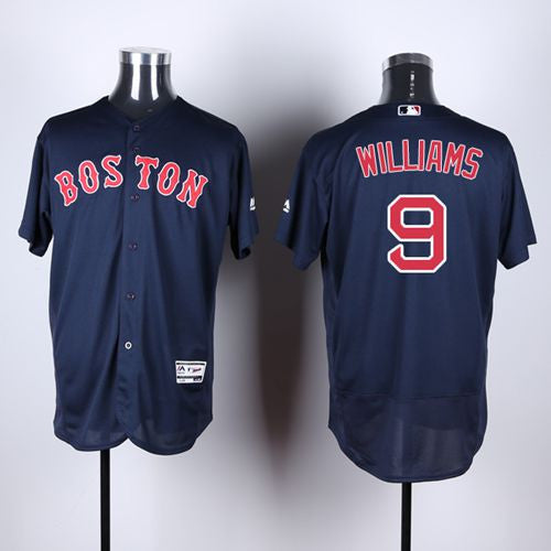 Ted Williams Boston Red Sox navy Authentic jersey