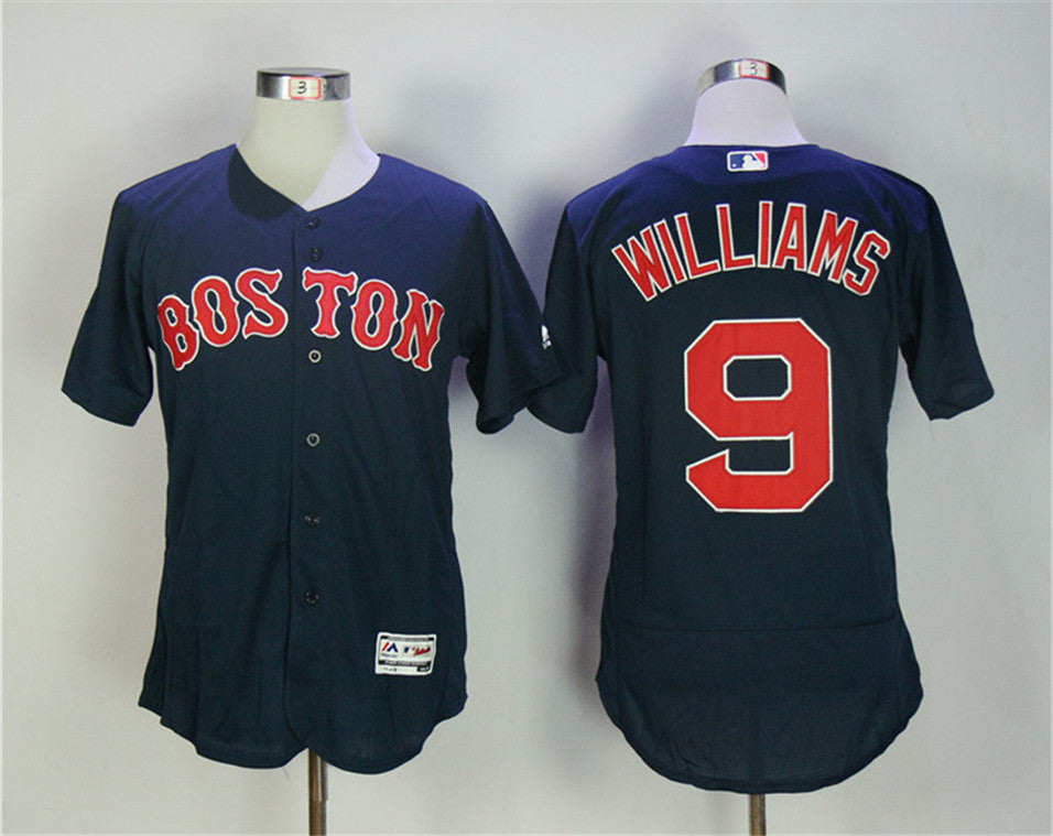 Ted Williams Boston Red Sox navy jersey