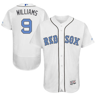 Ted Williams Boston Red Sox white jersey