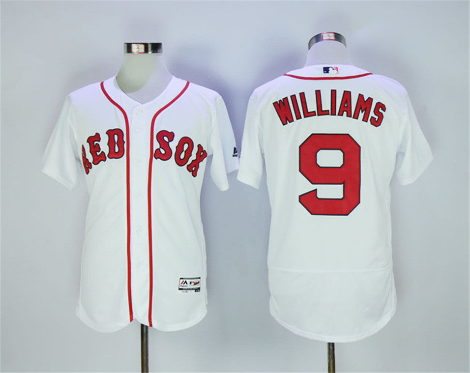 Ted Williams Boston Red Sox white jersey