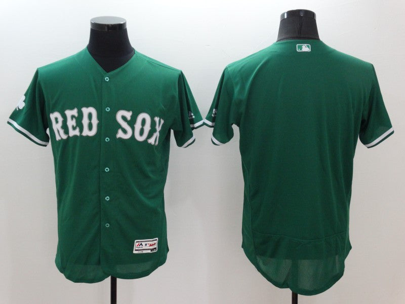 Custom Boston Red Sox green jersey